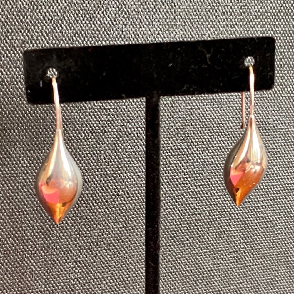 Michael Dawkins silver earrings